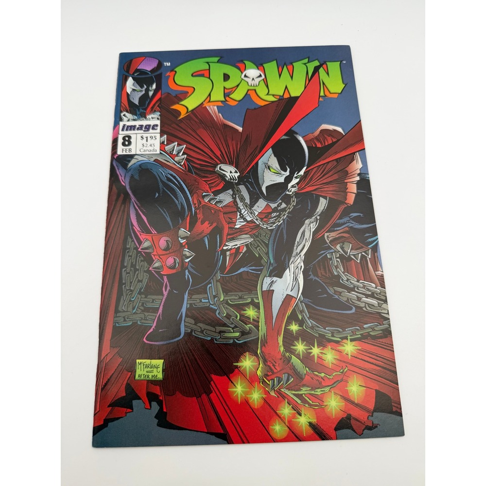 Spawn 8 Image Comics 1993 Todd McFarlane Frank Miller Poster First Printing